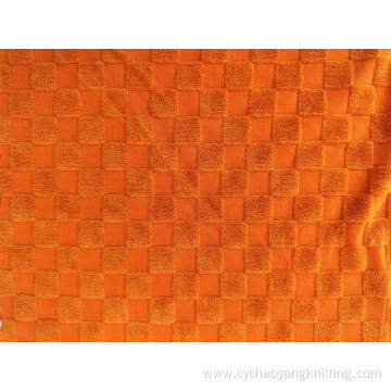 Cotton polyester quick-drying jacquard terry cloth